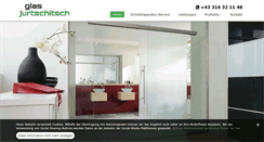 Desktop Screenshot of jurtschitschglas.at